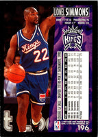 1994 Fleer Lionel Simmons #196