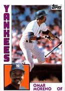 1984 Topps Omar Moreno