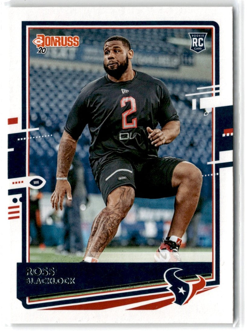 2020 Donruss Press Proofs Blue Ross Blacklock