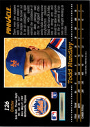 1993 Pinnacle Todd Hundley