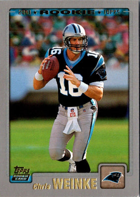 2001 Topps Collection Chris Weinke #380