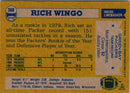 1982 Topps Rich Wingo