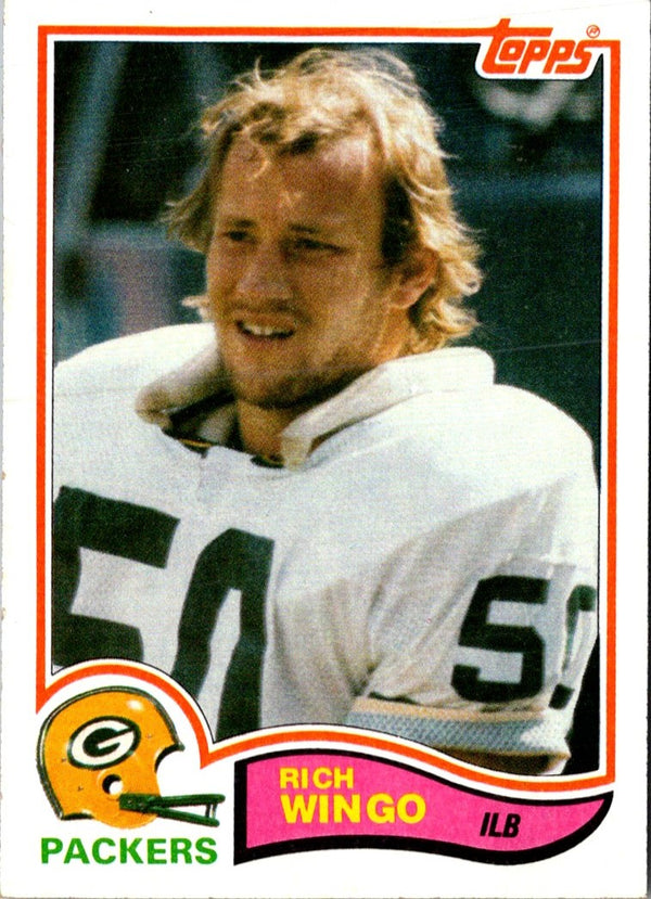 1982 Topps Rich Wingo #368 Rookie