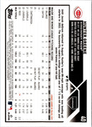 2022 Topps x Naturel 1952 Red/Green Foil Border Hunter Greene