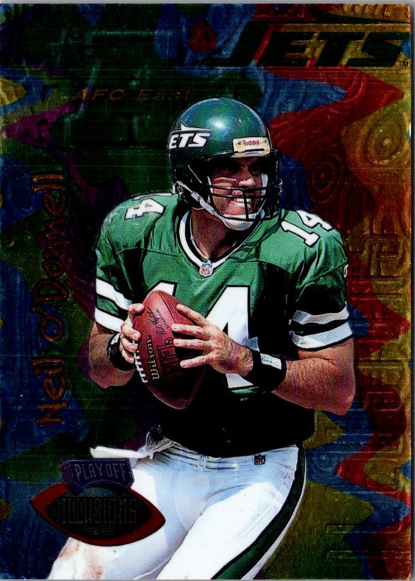 1996 Playoff Illusions Neil O'Donnell #47