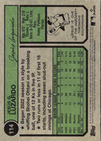 2023 Topps Heritage JesÃºs Luzardo #114