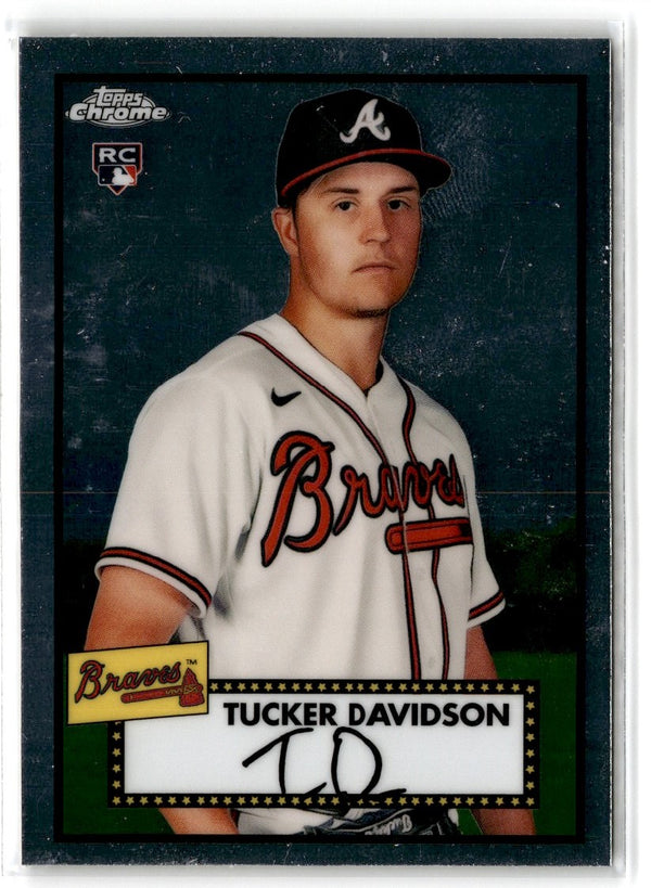 2021 Topps Chrome Platinum Anniversary Tucker Davidson #25