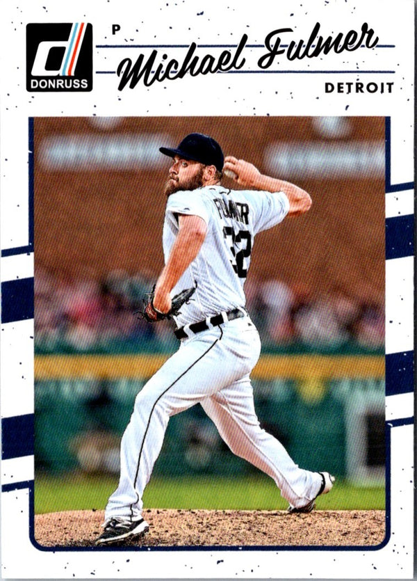 2017 Donruss Magenta Back Michael Fulmer #96