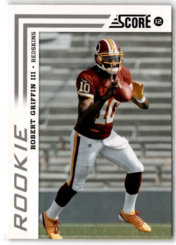 2012 Score Gold Zone Robert Griffin III #368