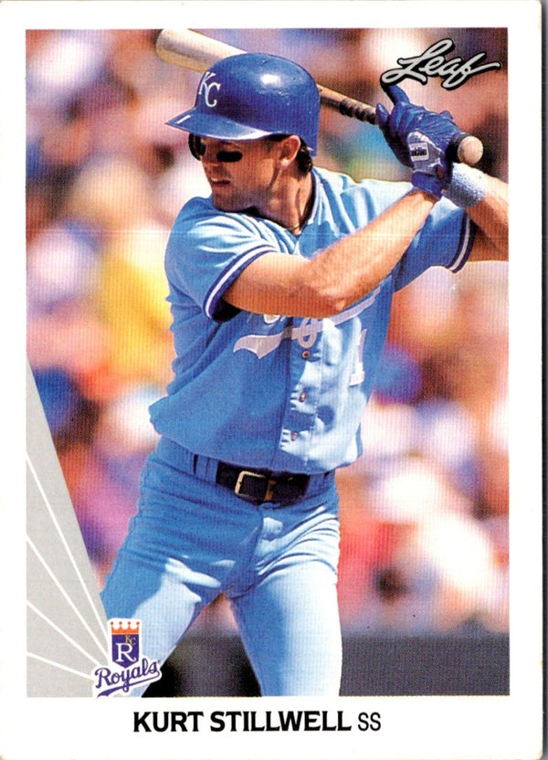 1990 Leaf Kurt Stillwell #256