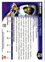 2010 Topps David Reed #142 Rookie