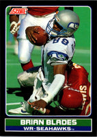 1990 Score Young Superstars Brian Blades #34