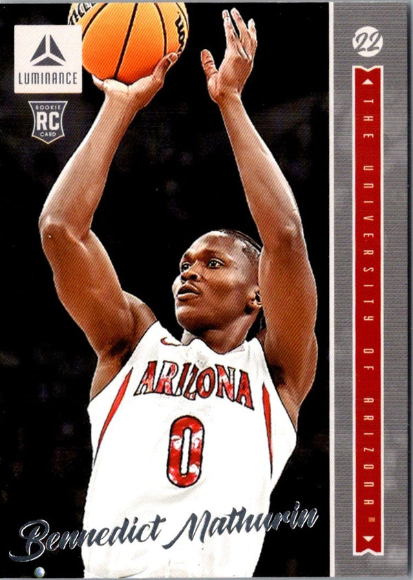 2022 Panini Chronicles Draft Picks Bennedict Mathurin #3