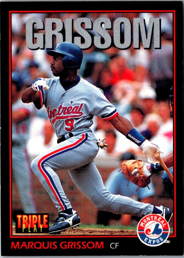 1993 Triple Play Marquis Grissom #159