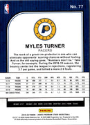 2019 Hoops Blue Myles Turner
