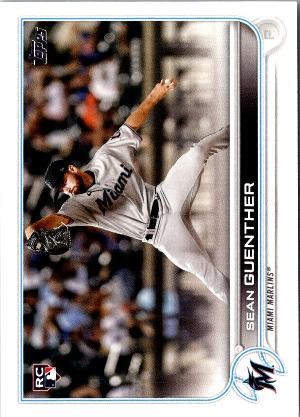 2022 Topps Sean Guenther #471 Rookie