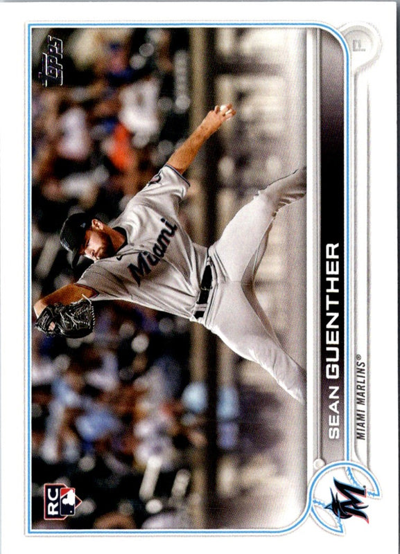 2022 Topps Sean Guenther #471 Rookie