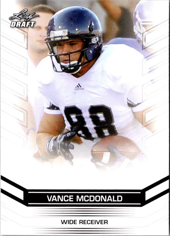 2013 Leaf Draft Vance McDonald #76