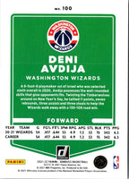 2021 Donruss Holo Red and Gold Laser Deni Avdija #100