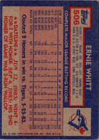 1984 Topps Ernie Whitt #506