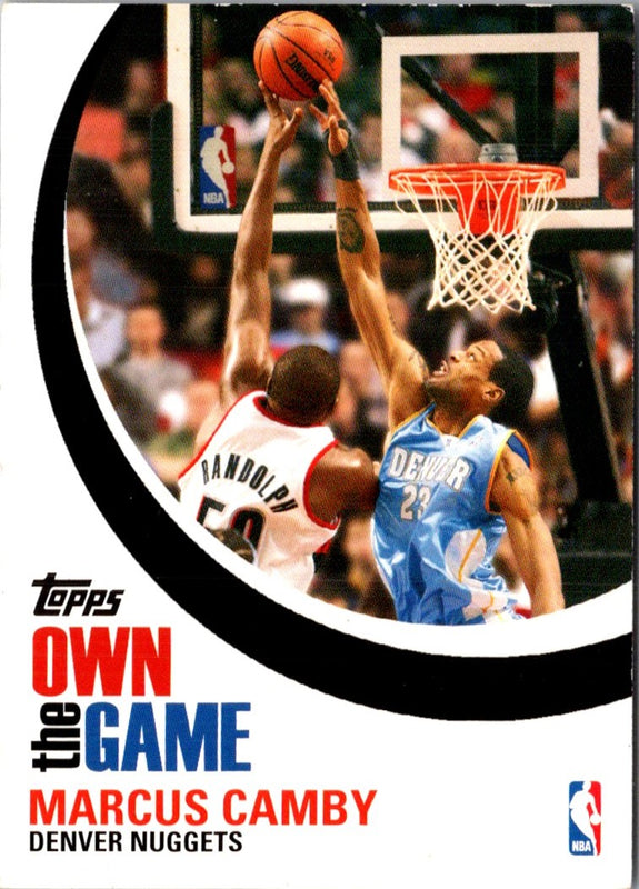 2007 Topps Own the Game Marcus Camby #OTG7