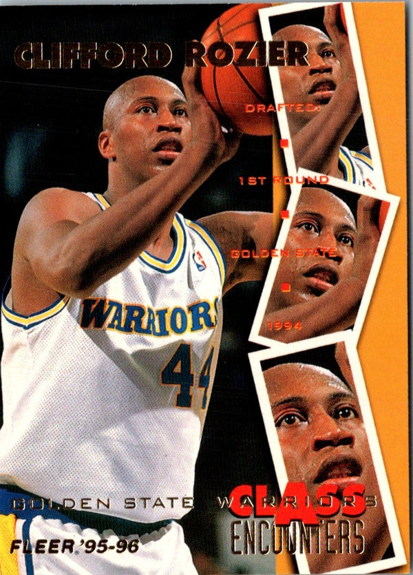 1995 Fleer Class Encounters Clifford Rozier #18