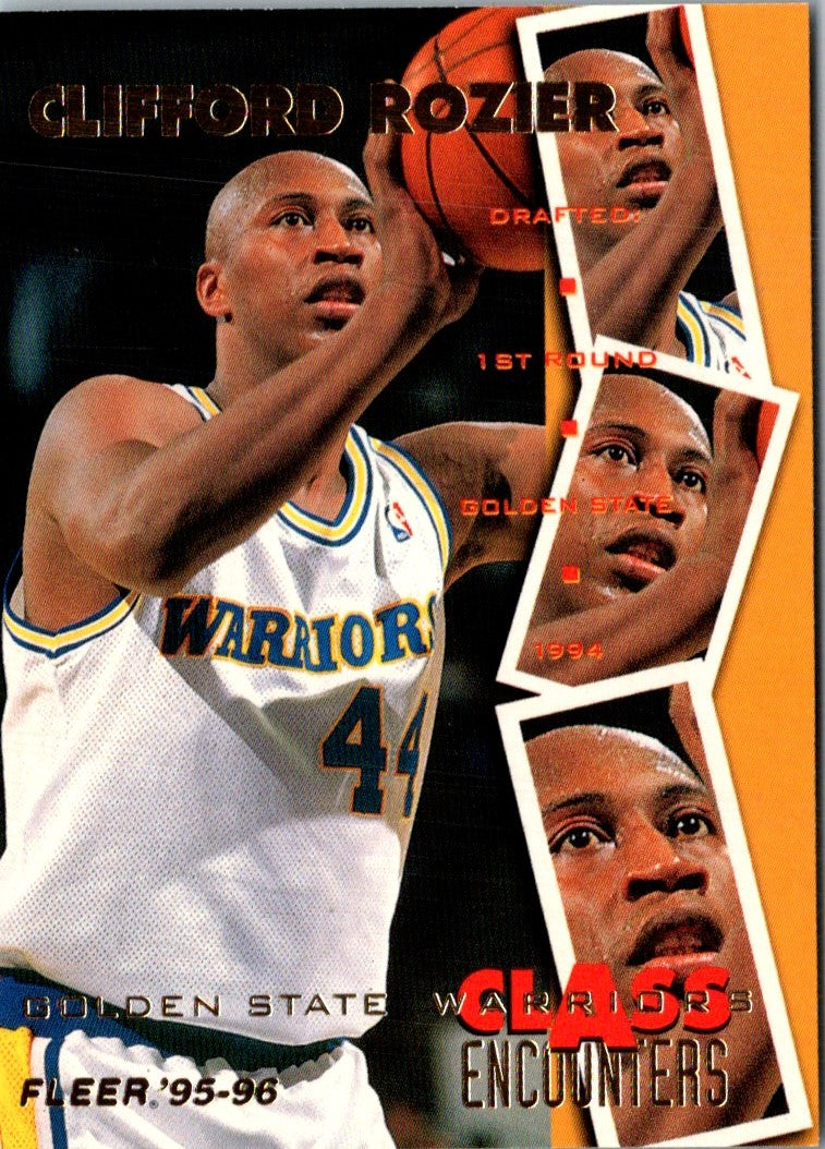 1995 Fleer Class Encounters Clifford Rozier