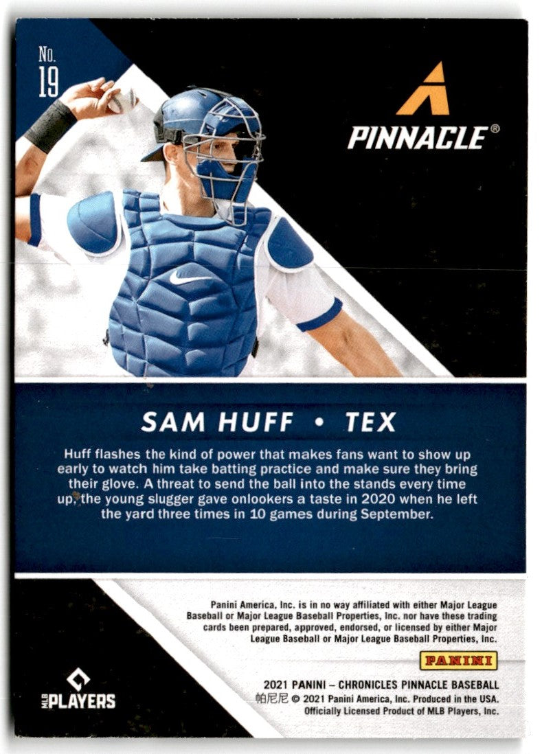 2021 Panini Chronicles Pinnacle Sam Huff