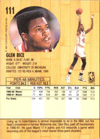 1991 Fleer Glen Rice #111