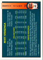 1992 Front Row Draft Picks Matt Steigenga #65