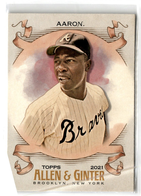 2021 Topps Allen & Ginter Hank Aaron #1