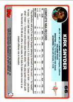 2006 Topps Kirk Snyder #66