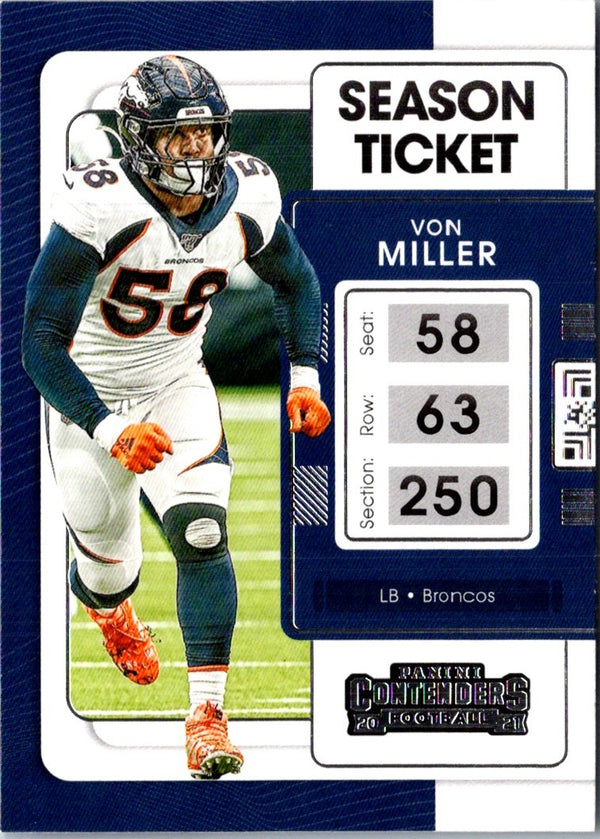 2021 Panini Contenders Von Miller #30