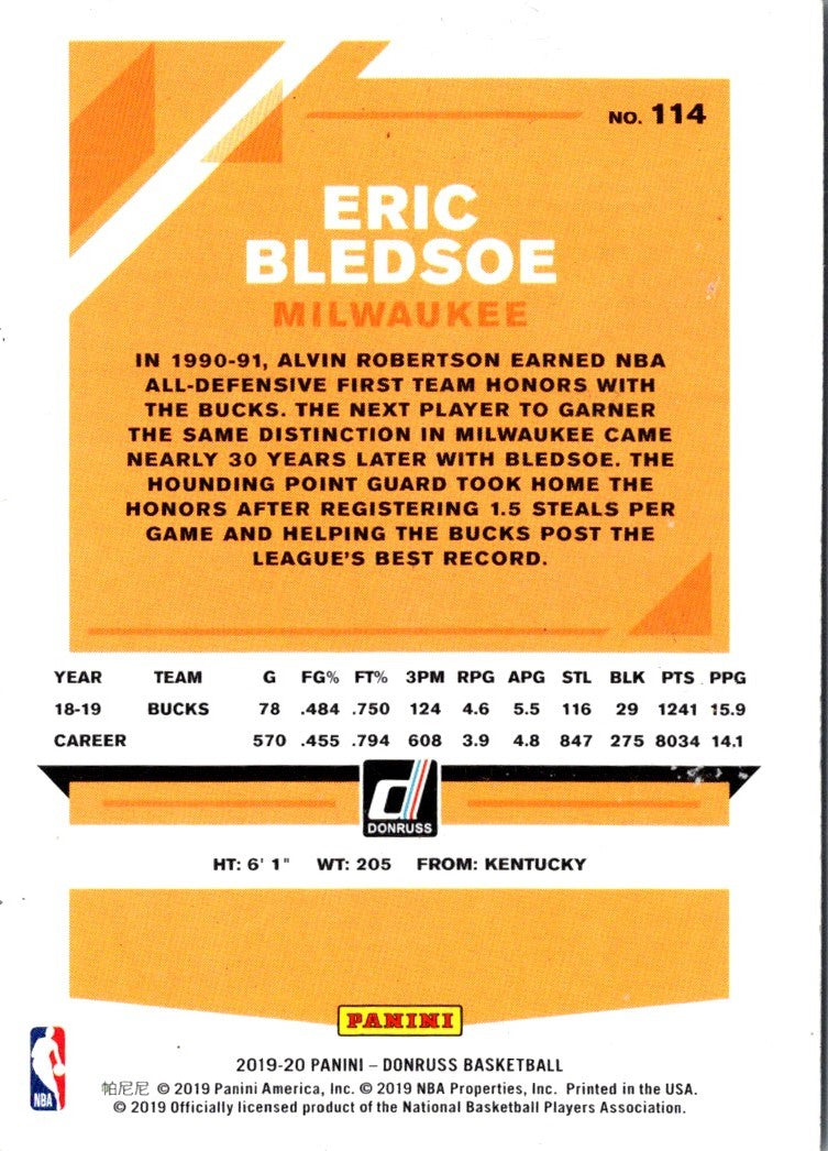 2019 Donruss Eric Bledsoe