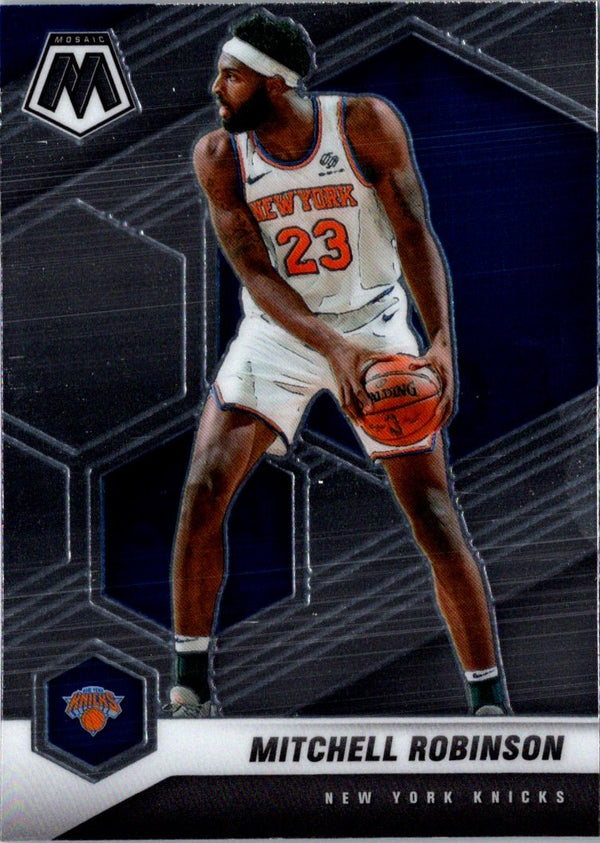 2020 Panini Mosaic Reactive Blue Mitchell Robinson #178