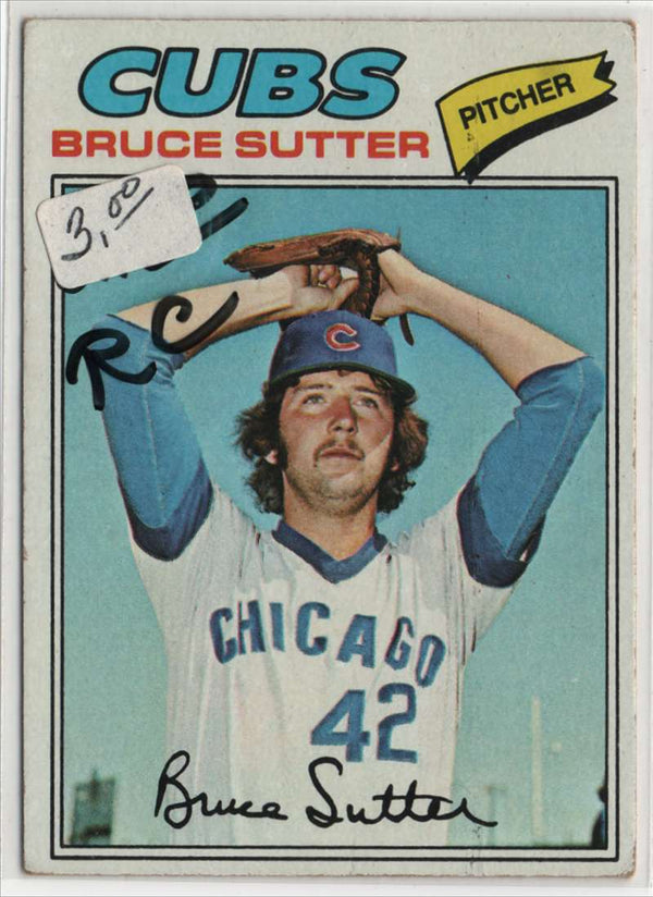 1977 Topps Bruce Sutter #144 Rookie