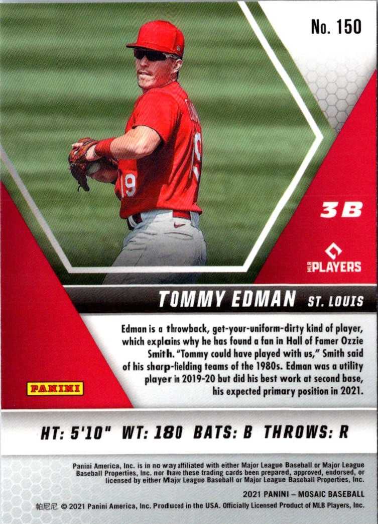 2021 Panini Mosaic Tommy Edman