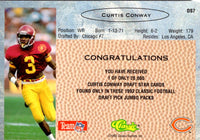 1993 Classic Draft Stars Curtis Conway #DS7