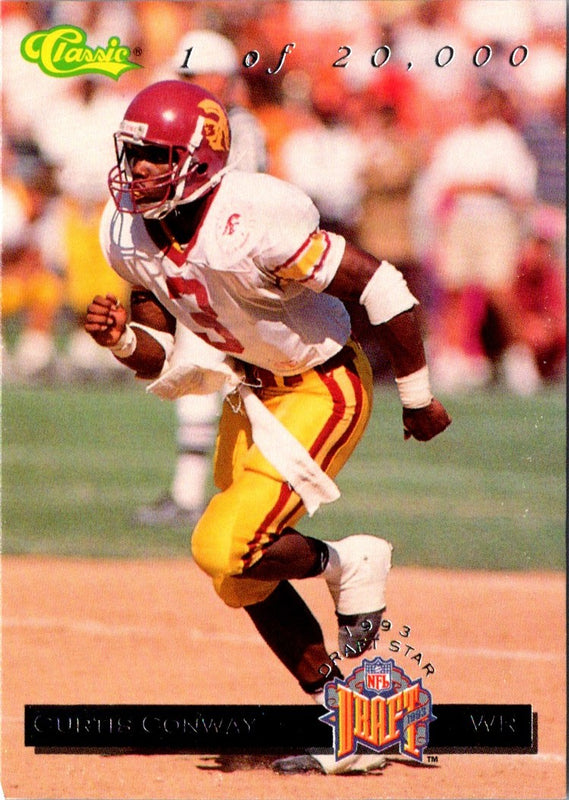 1993 Classic Draft Stars Curtis Conway #DS7