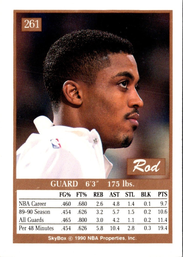 1990 SkyBox Rod Strickland