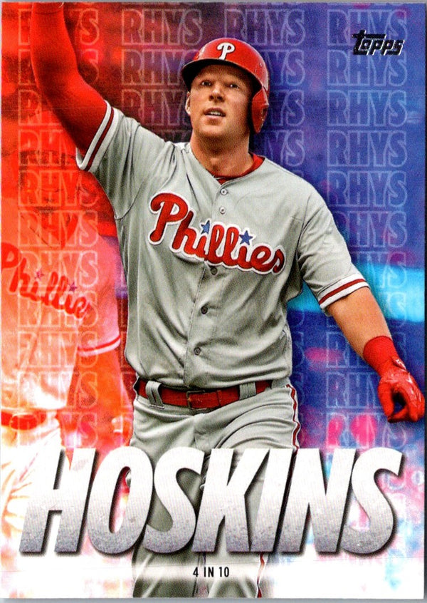 2020 Topps Player Highlights Rhys Hoskins Rhys Hoskins #RH-6