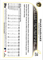 2022 Topps Blue Star Omar Narvaez #139