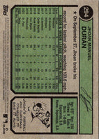 2023 Topps Heritage Jhoan DurÃ¡n #294