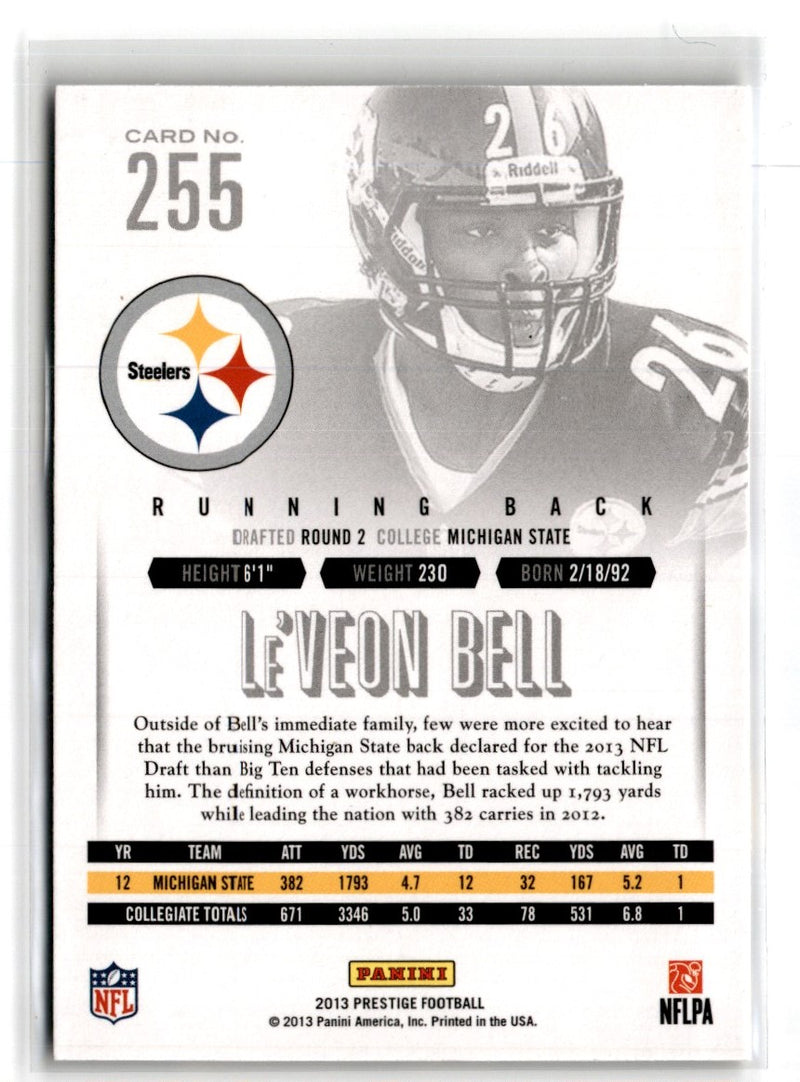 2013 Panini Prestige Le'Veon Bell