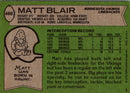 1978 Topps Matt Blair