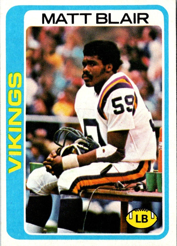 1978 Topps Matt Blair #469