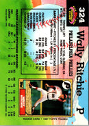 1992 Stadium Club Wally Ritchie