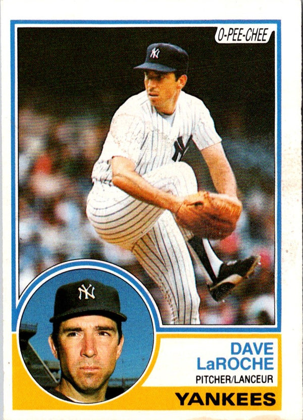 1983 O-Pee-Chee Dave LaRoche #333