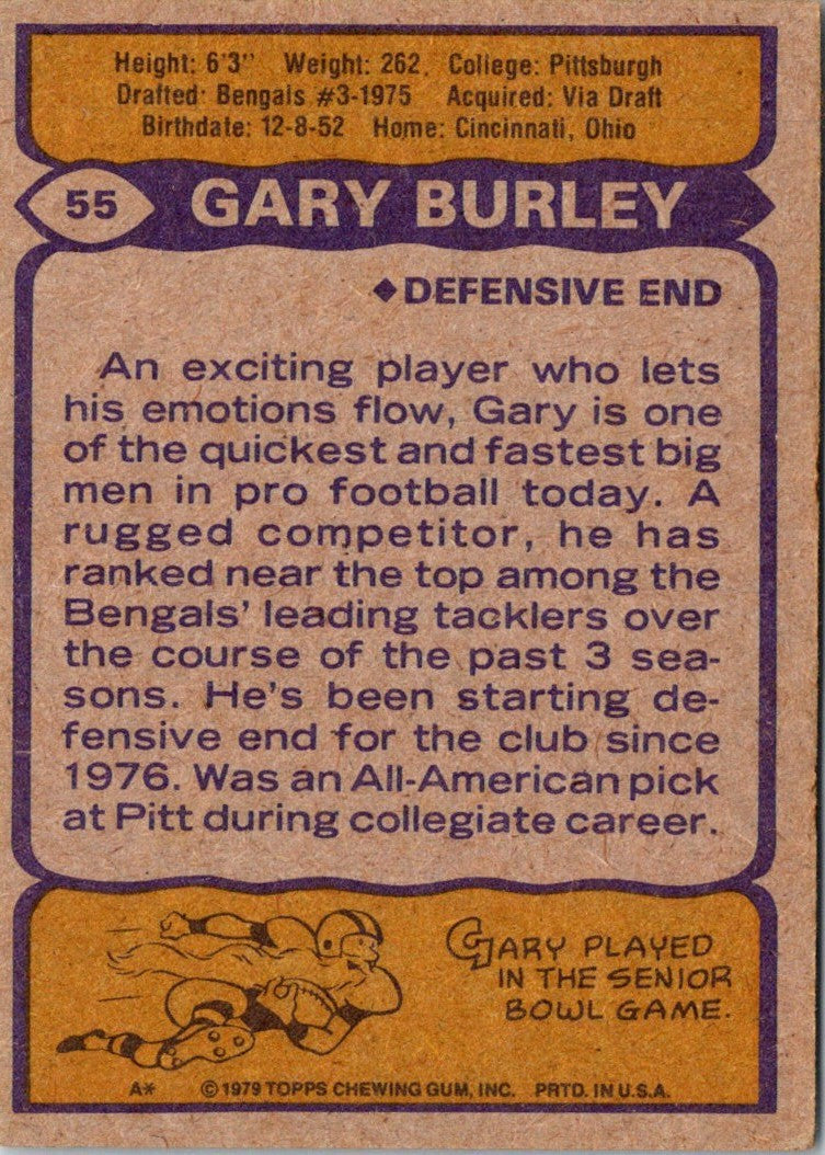 1979 Topps Gary Burley