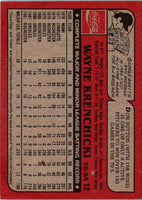 1982 Topps Coca-Cola Cincinnati Reds Wayne Krenchicki #12